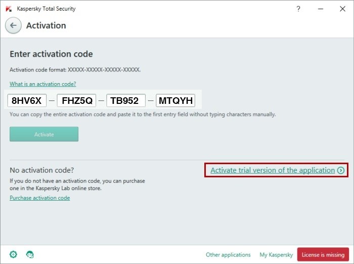 activation key codes for free